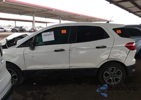 2020 Ford Ecosport S z USA, uszkodzony, nr VIN MAJ3S2FEXLC364053
